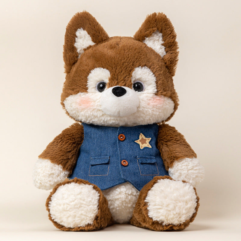 Running Plush fox wolf and husky plush dolls product image 7