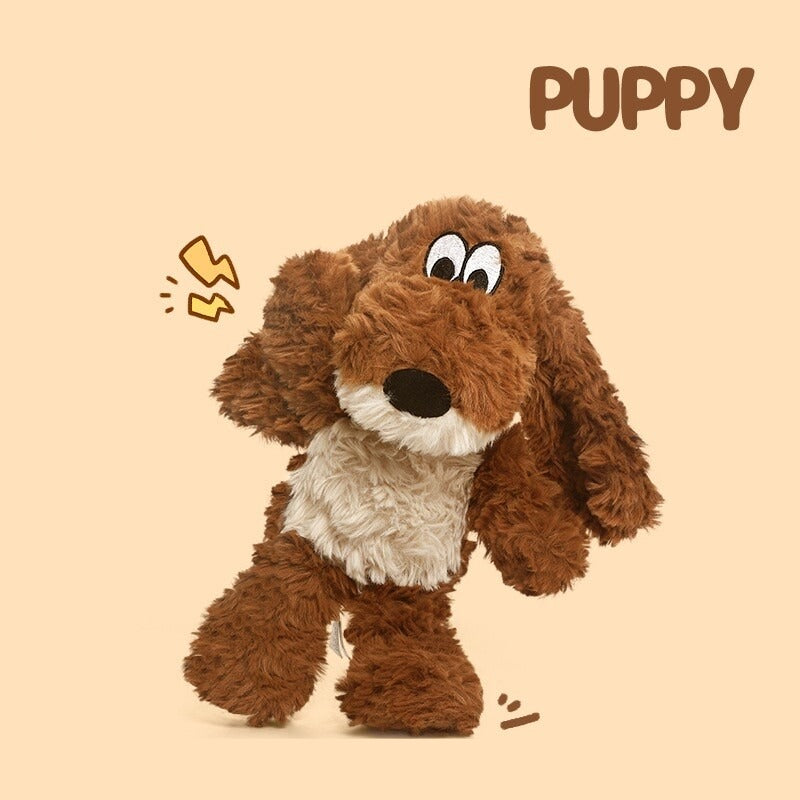 Running Plush Fluffy Puppy plush doll product image 4