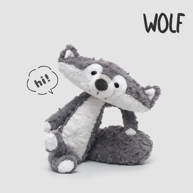 Running Plush Forest Friends - Fox, Monkey & More Animal Plush Dolls running plush toy with moving legs