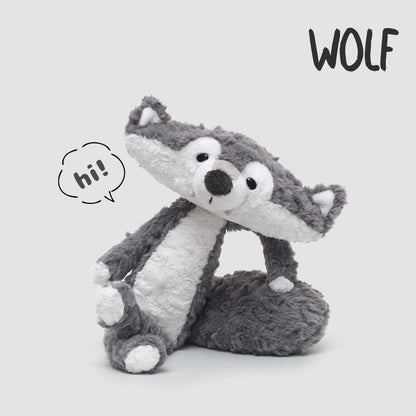 Running Plush Forest Friends - Fox, Monkey & More Animal Plush Dolls running plush toy with moving legs
