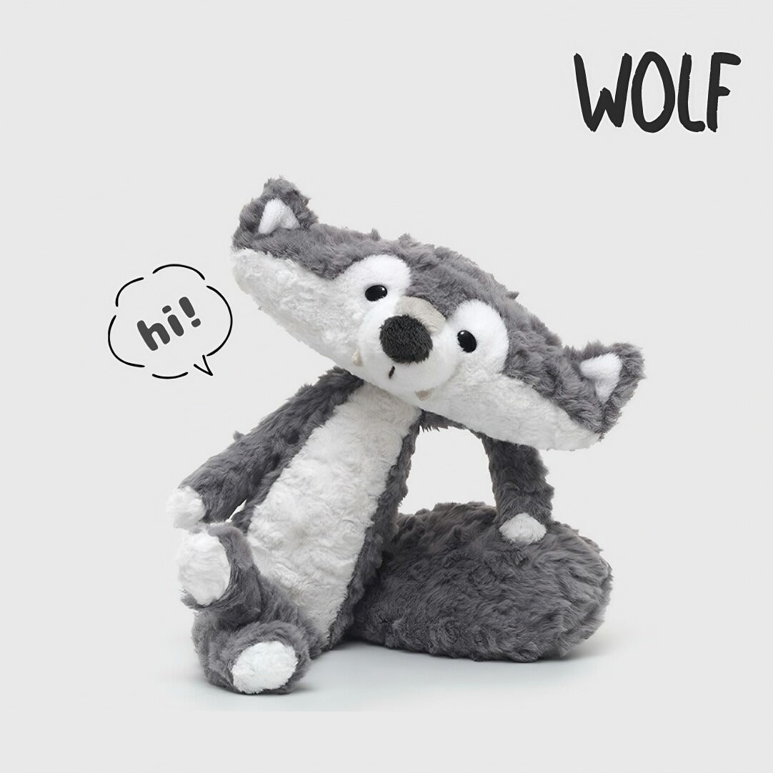Running Plush Forest Friends - Fox, Monkey & More Animal Plush Dolls running plush toy with moving legs