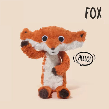 Running Plush Forest Friends - Fox, Monkey & More Animal Plush Dolls running plush toy with moving legs