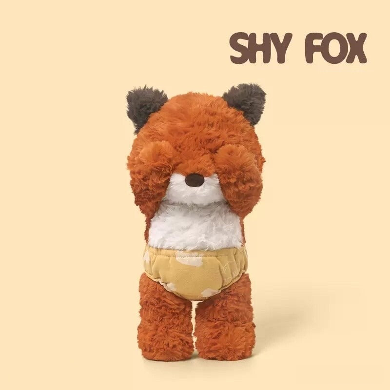 Running Plush shy animal plush dolls product image 7