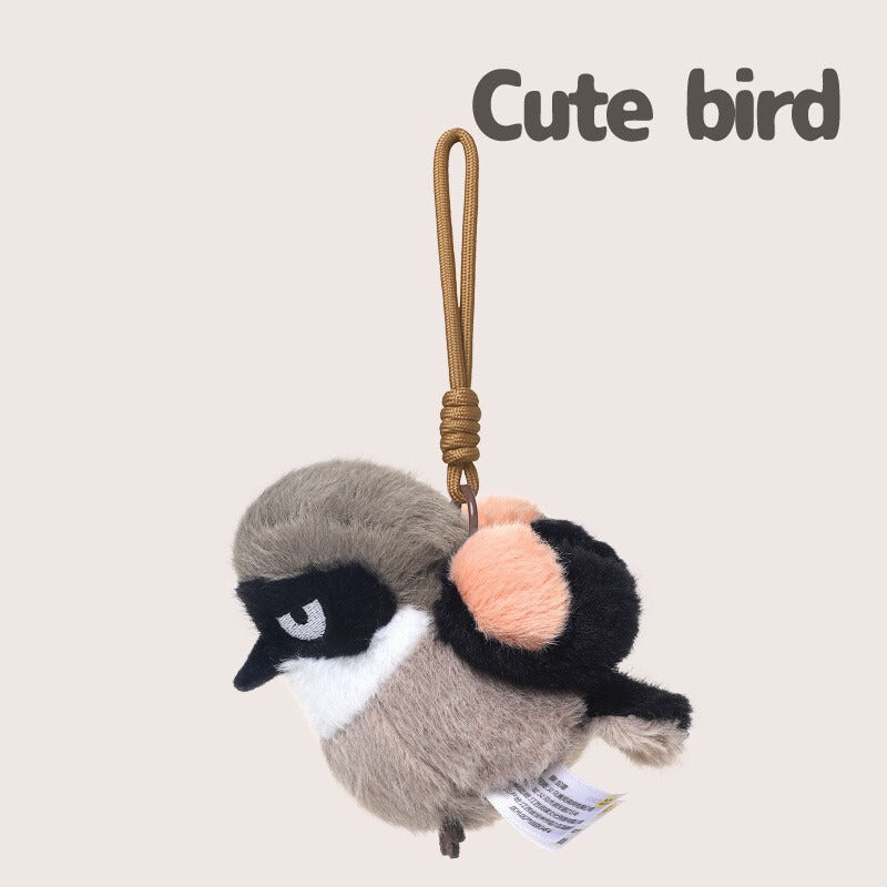 Running Plush mini bird plush charm product image 8