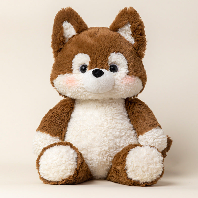 Running Plush fox wolf and husky plush dolls product image 6