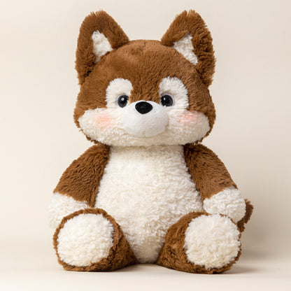 Running Plush fox wolf and husky plush dolls product image 6