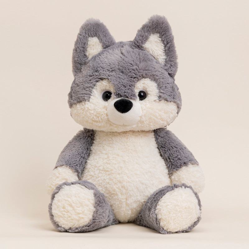 Running Plush fox wolf and husky plush dolls product image 4