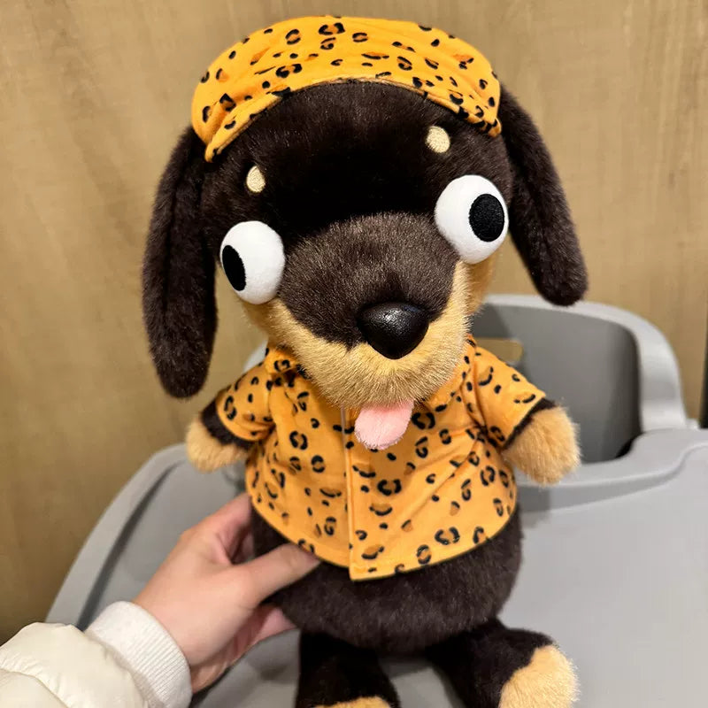 Running Plush dachshund dog plush dolls product image 9