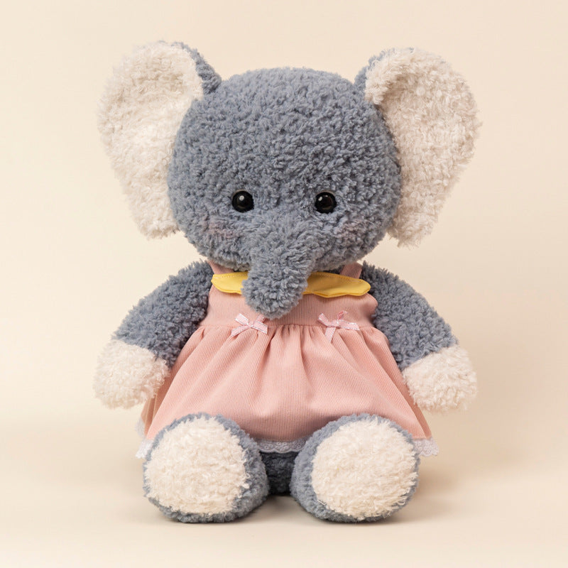 Running Plush elephant and bear plush dolls product image 2