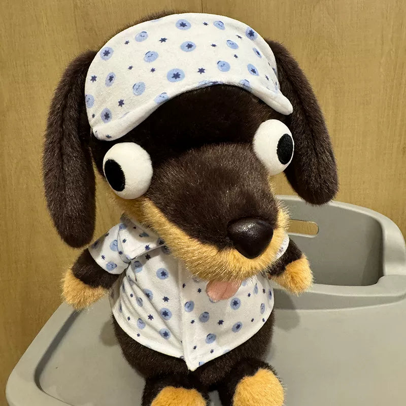 Running Plush dachshund dog plush dolls product image 11