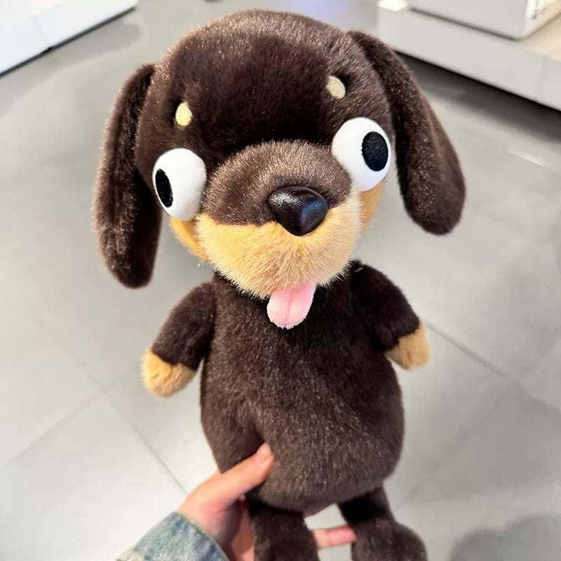 Running Plush dachshund dog plush dolls product image 5