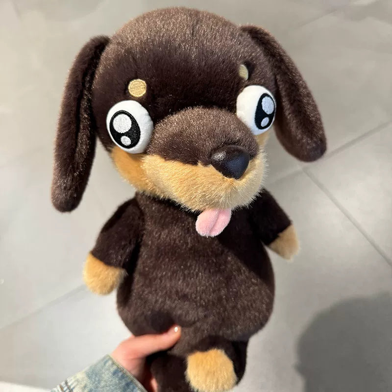 Running Plush dachshund dog plush dolls product image 7