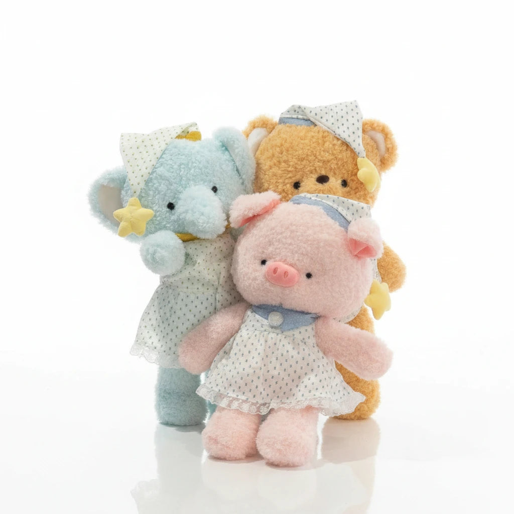 Running Plush goodnight animal plush dolls