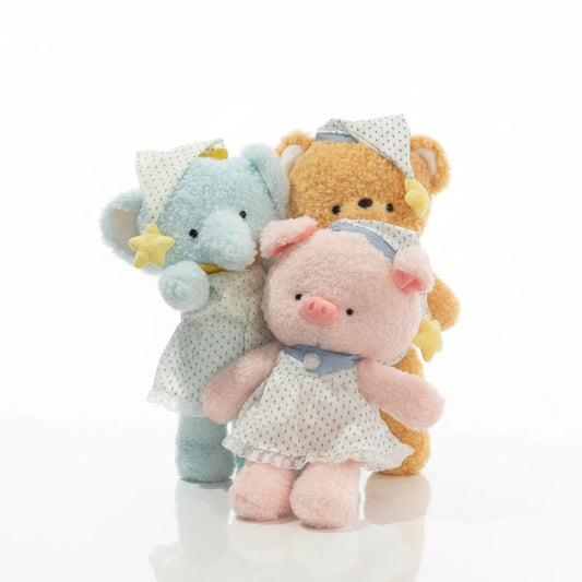 Running Plush goodnight animal plush dolls