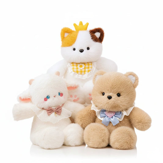 Running Plush bear and friends dress-up animal plush dolls product image 4