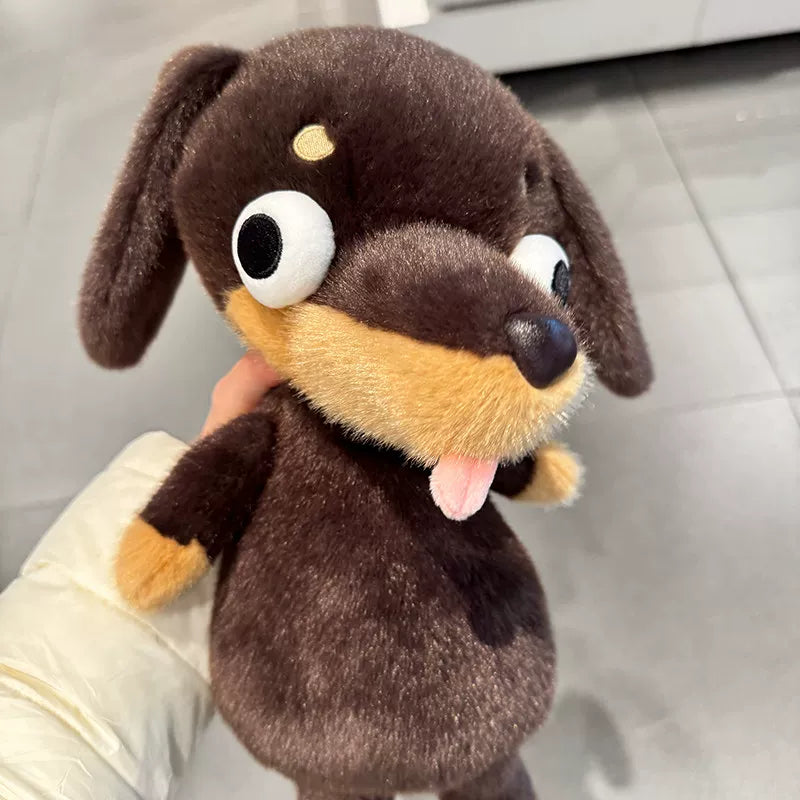 Running Plush dachshund dog plush dolls product image 2