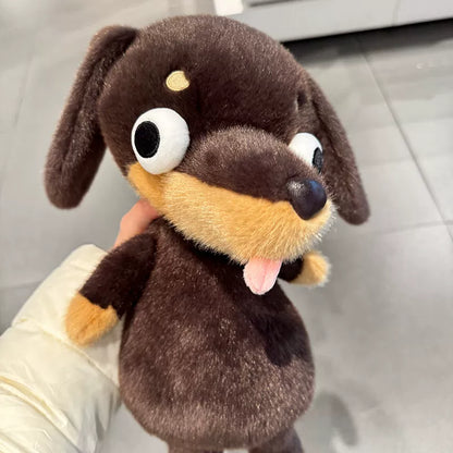 Running Plush dachshund dog plush dolls product image 2