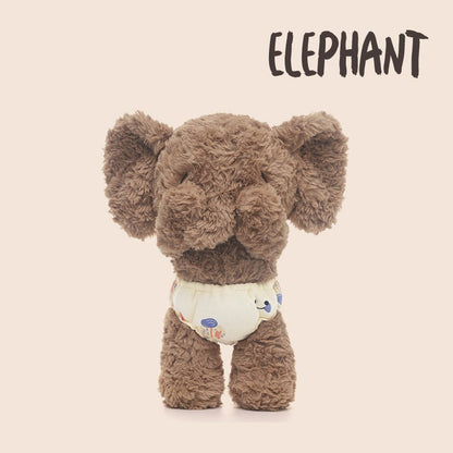 Running Plush shy animal plush dolls