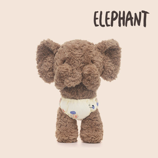 Running Plush shy animal plush dolls