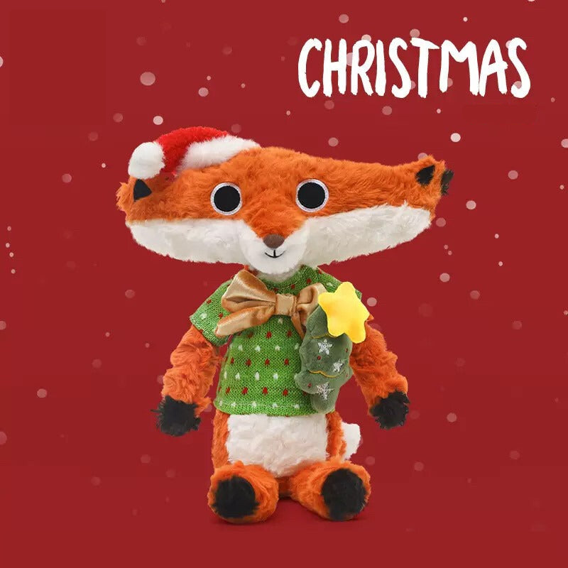 Running Plush Forest Friends - Fox, Monkey & More Animal Plush Dolls running plush toy with moving legs